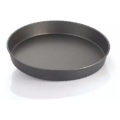 Forma Torta Tonda Liscia Bassa Vespa: teglia tonda da ø24xh4,2 a ø30xh4,2 cm in alluminio antiaderente