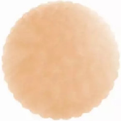 Velo Tulle Orlato Cipria in confezione da 50 veli di diametro 24 cm