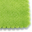 50 Velo Fata in Tulle Orlato Quadrato a Pois Puntinato Verde