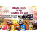 Kit offerta confetti Snob Crispo da 15 Kg, per confettata fino a 30 gusti a scelta, in offerta