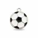 Ciondolo in Zama Pallone da Calcio ø1,8 cm