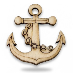 Applicazione in legno Ancora pz 12