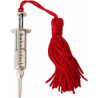 Ciondolo Siringa: ciondolo in zama a forma di siringa ideale per laurea in medicina Ciondolo Siringa: ciondolo in zama a forma di siringa ideale per laurea in medicina