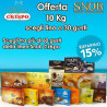 Kit offerta 10 Kg confetti Snob Crispo, per confettata fino a 20 gusti a scelta in offerta