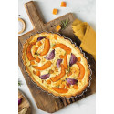 Forma Crostata Ovale con Fondo Mobile 29x20xh3 cm in metallo antiaderente di alta qualità da Decora