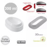 Zen 300 Silikomart: kit stampo in silicone con tagliapasta doppia faccia Zen 300 Silikomart: kit stampo in silicone con tagliapasta doppia faccia