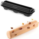 Rome 525 Silikomart: stampo in T-Plus+ a forma di cilindro oblungo o sfilatino 23 x 5,5 cm h 5 cm