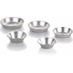 Linea Liotti Formina Liscia Tartellata o Tartelletta in Alluminio (Ø7 / 10 cm) – Stampo Mini Pastiera Napoletana
