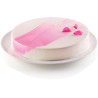 Perla 24 Silikomart: stampo in silicone per torta a disco di diametro 24 x h 4 cm Perla 24 Silikomart: stampo in silicone per torta a disco di diametro 24 x h 4 cm