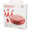 Eclipse 1000 Silikomart: stampo silicone per torta tonda ø18xh4,5 cm, semifreddi di volume 1000 ml Eclipse 1000 Silikomart: stampo silicone per torta tonda ø18xh4,5 cm, semifreddi di volume 1000 ml