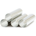 Stampi Cannoli a Tubo Decora in Acciaio Ø2×12cm – Set 8 Formine