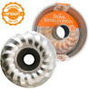 Gugelhupf o Kouglof Decora: stampo in acciaio antiaderente ø22xh11,5 cm Gugelhupf o Kouglof Decora: stampo in acciaio antiaderente ø22xh11,5 cm