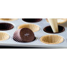 75 pirottini per muffin in carta forno antiaderente color marrone di ø5xh3,2 cm da Decora