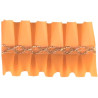Nastro girotorta lungo 100 cm colore arancione