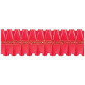 Nastro girotorta lungo 100 cm colore rosso