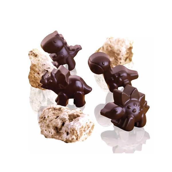 Dino Silikomart: stampo cioccolatini i mini dinosauri