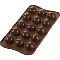Stampo cioccolatino tartufino di ø25 mm linea 3Design di Silikomart