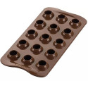 Stampo Tartufino 3D di cioccolato per cioccolatini da 25 mm in silicone SCG50 da Silikomart