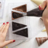 Stampo cioccolato Coni piccoli 3D in policarbonato da Decora Stampo cioccolato Coni piccoli 3D in policarbonato da Decora