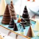 Stampo cioccolato Coni piccoli 3D in policarbonato da Decora