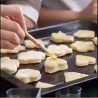Teglia per pizza e biscotti, in alluminio antiaderente, rettangolare bassa, da Vespa Teglia per pizza e biscotti, in alluminio antiaderente, rettangolare bassa, da Vespa