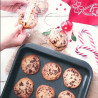 Teglia per pizza e biscotti, in alluminio antiaderente, rettangolare bassa, da Vespa Teglia per pizza e biscotti, in alluminio antiaderente, rettangolare bassa, da Vespa