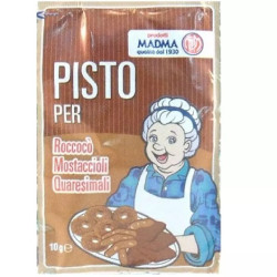 Pisto Napoletano MADMA in Polvere | Spezia Originale per Mostaccioli, Roccocò e Dolci di Natale | Bustina 10g