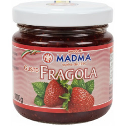 Pasta di fragola aromatizzante in barattolo da 100 g di Madma