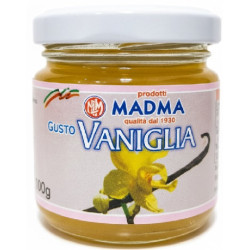 Pasta vaniglia aromatizzante per gelato creme e torroni, in barattolo da 100 di Madma