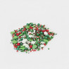 Sprinkles Mix Decorazioni Natalizie "Merry Christmas" 90g |MADMA | Alberelli, Stelle, Palline Zucchero per Dolci e Torte