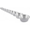Teglia per pastiera alta o ruoto per pastiera alta o stampo pastiera alta in alluminio per alimenti ø36xh9,5 cm