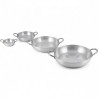 Tegame da portata in alluminio con due manici misure ø14, ø16, ø18 o ø20 cm da Linea Liotti
