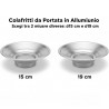 Colafritto da portata per monoporzioni in alluminio di ø15 o ø19 cm da Linea Liotti
