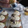 Oro alimentare in briciole Decora: confezione da 0,125 g di oro alimentare da 23 carati Oro alimentare in briciole Decora: confezione da 0,125 g di oro alimentare da 23 carati