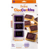 Set CiocCookies Halloween: tagliapasta in plastica per gallette e Stampo Termoformato per placchette di Cioccolato da Decora