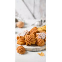 Stampo antiaderente autunno foglie e zucche in acciaio antiaderente da Decora