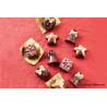 Christmas SCG06 da Silikomart: stampo cioccolatini Natalizi in silicone marrone Christmas SCG06 da Silikomart: stampo cioccolatini Natalizi in silicone marrone