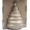 Stampo albero di natale 3D antiaderente 15x10xh20 cm da Decora