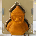 Stampo babbo natale 3D antiaderente 15,5 x 8 x h 20 cm da Decora