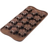 Choco Winter Star Silikomart SCG45: stampo silicone 15 cioccolatini stelle invernali o natalizie Choco Winter Star Silikomart SCG45: stampo silicone 15 cioccolatini stelle invernali o natalizie