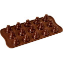 Choco Tree 3D Silikomart SCG054: stampo silicone cioccolato alberi 3D
