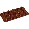 Choco Tree 3D Silikomart SCG054: stampo silicone cioccolato alberi 3D