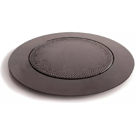 Set 10 trays round Silikomart vassoi tondi in plastica nera riutilizzabili ø165xh7 mm Set 10 trays round Silikomart vassoi tondi in plastica nera riutilizzabili ø165xh7 mm