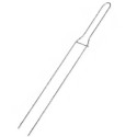 Spillone per panettoni e colombe in acciaio inox lungo 62 cm da Decora