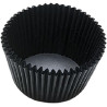 Pirottini mini bonbon neri in carta forno di ø2xh1,5 cm ideale per presentare confetti