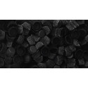 Pirottini mini bonbon neri in carta forno di ø2xh1,5 cm ideale per presentare confetti