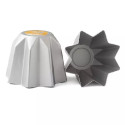 Stampo pandoro da 750 g in alluminio anodizzato da Decora di ø21xh16 cm