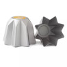 Stampo pandoro da 750 g in alluminio anodizzato da Decora di ø21xh16 cm