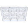 Tavoletta Percorso Natalizio 100 g stampo policarbonato cioccolato 15x7xh1 cm