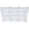 Tavoletta Percorso Natalizio 100 g stampo policarbonato cioccolato 15x7xh1 cm Tavoletta Percorso Natalizio 100 g stampo policarbonato cioccolato 15x7xh1 cm